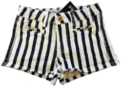 Nye Milk copenhagen blå/råhvid stribede shorts