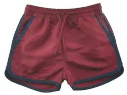 Nye Unauthorized vinrøde badeshorts