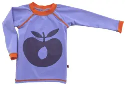 Ny Småfolk lyselilla UV T-shirt