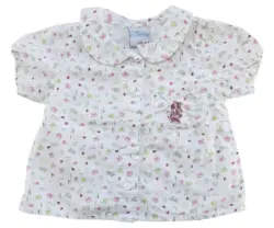 H&M Disney hvid skjorte med mønster str. 62