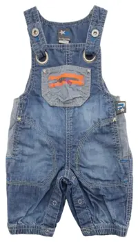 Pure Kids denim overall's str. 56