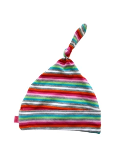 Me too stribet blød baby hat str. 68/74