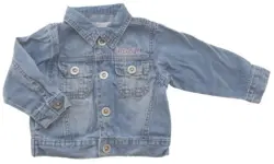 Name it lys denim jakke str. 74