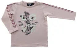 Hummel rosa langærmet bluse str. 74