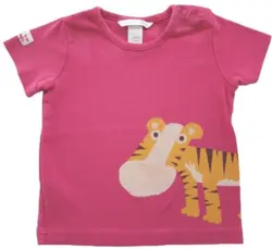 H&M pink kortærmet T-shirt str. 74