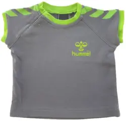Hummel grå kortærmet T-shirt str. 62