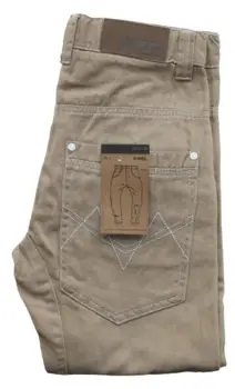 Nye D-XEL beige twill pants str. 14 år