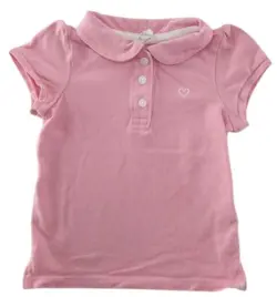 H&M pink polo bluse str.74