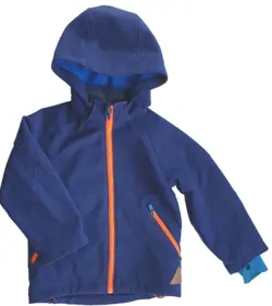H&M sport mørkeblå fleecejakke str. 104
