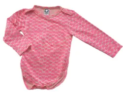 Tumble'n dry neon pink langærmet body str. 74