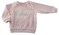Name it rosa langærmet sweatshirt str. 62