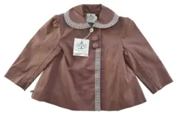 Ny Rose Lille brun fin jakke str. 86/92