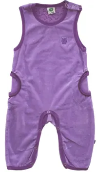 Småfolk lilla velour heldragt str. 68