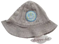 Ny Drappa Dot brunstribet sommerhat