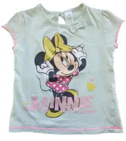 Disney lysegrøn kortærmet T-shirt str. 86