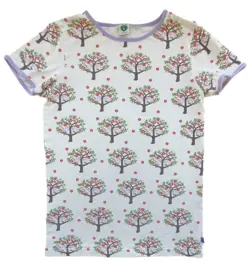 Småfolk råhvid kortærmet T-shirt str. 146-152