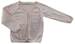 Mini A Ture lys rosa finstrikket cardigan str. 86