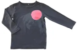 Name it grå langærmet T-shirt str. 86