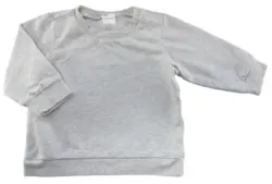 H&M lysegrå-beige sweatshirt str. 68