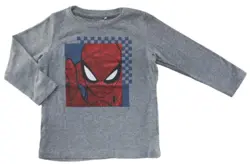 Name it lysegrå langærmet T-shirt str. 86