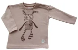 Small Rags lys pudderfarvet sweatshirt str. 74