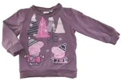 Name it lilla langærmet sweatshirt str. 86