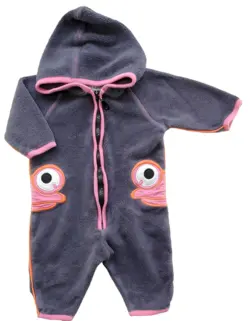 Fred's world grå fleece heldragt str. 62