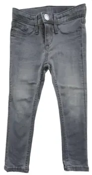 H&M grå skinny fit denimbukser str. 98