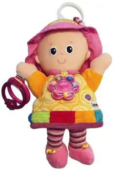 Lamaze farverig sød dukke