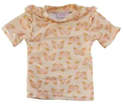 Noa Noa lys orangegul uv T-shirt str. 62