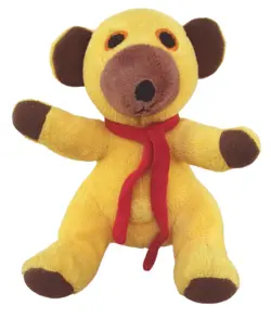 Krea lille gul bamse