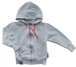 Lysegrå langærmet sweatshirt str. 2-3 år