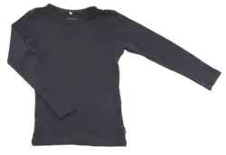 Name it sort langærmet T-shirt str. 116