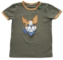 Fred's world armygrøn kortærmet T-shirt str. 110