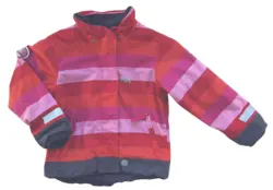 Helly Hansen rødstribet jakke str. 98