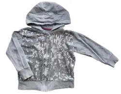 Mads og Mette lysegrå sweatshirt str. 98-104