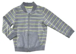 Name it lysegrå langærmet sweat cardigan str. 86