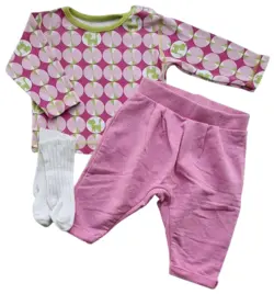 Joha pink bluse og VRS pink bukser str. 56
