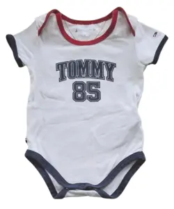 Tommy Hilfiger hvid kortærmet body str. 56