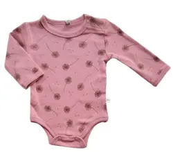 Ny Pippi mørk rosa langærmet body