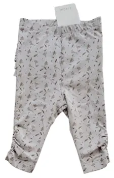 Nye Fixoni beige leggings med print