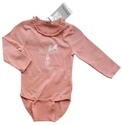 Ny Minymo orange langærmet body str. 68