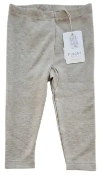 Nye Fixoni beige lange leggings str. 74