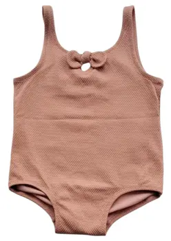 H&M mørk pudderfarvet badedragt str. 92