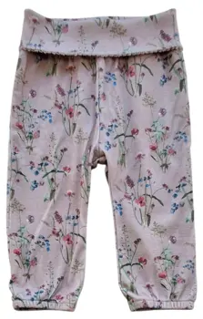 Name it rosa blomstrede leggings str. 68