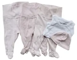 H&M tre par bukser, en hue og en VRS body str. 50-56