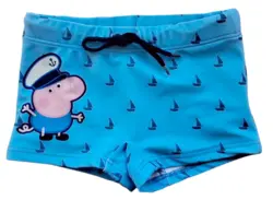 Peppa pig lyseblå badebukser str. 110-116