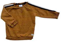VRS karrybrun langærmet sweatshirt str. 86