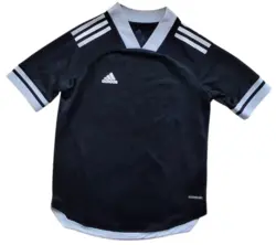 Adidas sort kortærmet fodboldtrøje str. 152