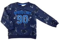 Name it langærmet mørkeblå sweatshirt str. 104